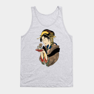 Tea time with Poodle Tank Top