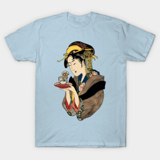 Tea time with Poodle T-Shirt