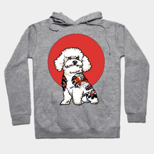 Yakuza Bichon Frise Hoodie