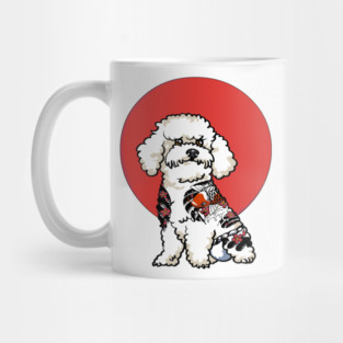 Yakuza Bichon Frise Mug