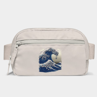 The Great Wave of Panda Bag