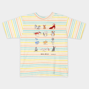 Dog Yoga Kids T-Shirt