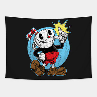 CUPHEAD Tapestry