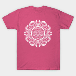 White Mandala T-Shirt
