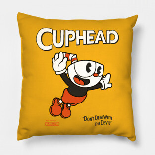 Cuphead Pillow