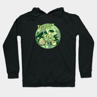 Green Lagoon: Blob the Bartender Hoodie