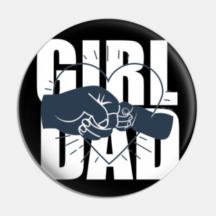 Girl Dad Pin