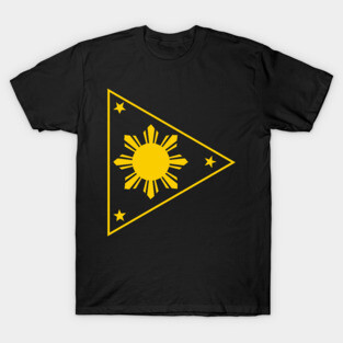 Philippines Three Stars and a Sun -Triangle v2 T-Shirt