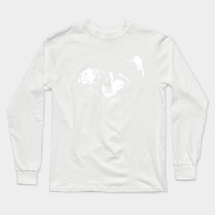 Marine Bulldog Running Long Sleeve T-Shirt