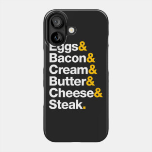 Keto Helvetica Phone Case