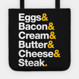Keto Helvetica Tote