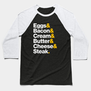 Keto Helvetica Baseball T-Shirt