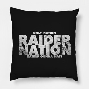 Only Nation Raider Nation Pillow