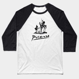 Picasso Don Quixote Baseball T-Shirt