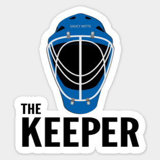 Hockey Goalie The Keeper Sticker