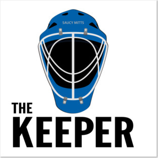 Hockey Goalie The Keeper Posters and Art