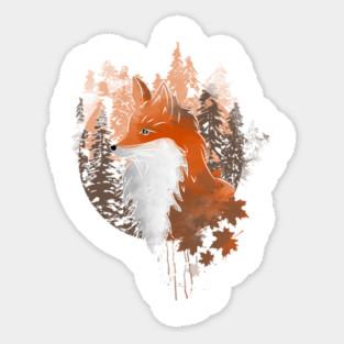 Fox Sticker