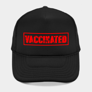 VACCINATED  Funny Vaccine Hat