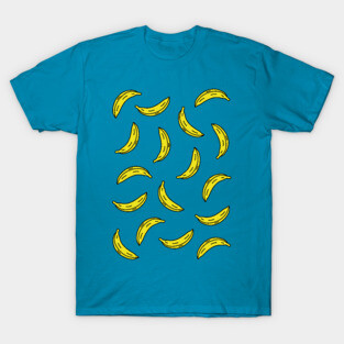 Bananas Pattern T-Shirt