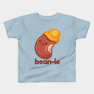 Funny Beanie Bean Kids T-Shirt