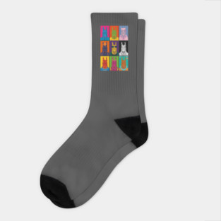 Bojack Horseman Art Pop Socks