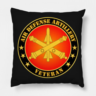 Air Defense Artillery Veteran Pillow