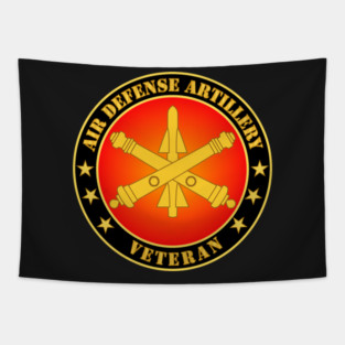 Air Defense Artillery Veteran Tapestry