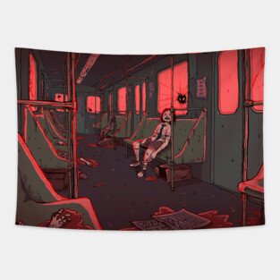 Train Tapestry
