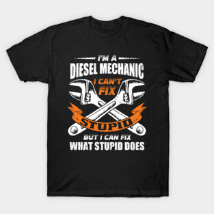 Funny Diesel Mechanic Gift T-Shirt