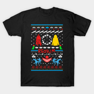 Stephen King Inspired Ugly Christmas Sweater T-Shirt