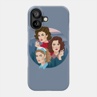Fire girls Phone Case