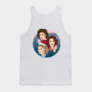 Fire girls Tank Top