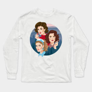 Fire girls Long Sleeve T-Shirt