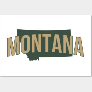 Montana Posters and Art