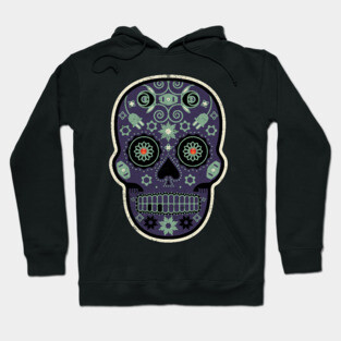 Toque de Muerte Mexican Sugar Skull Hoodie
