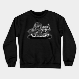 California Drag Racer Crewneck Sweatshirt