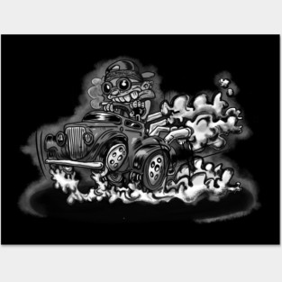 California Drag Racer Posters and Art