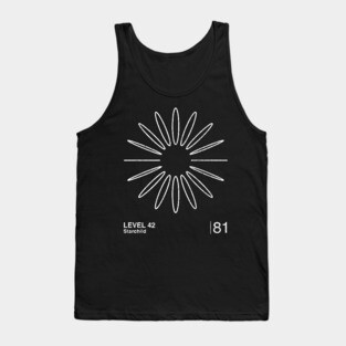 Level 42 / Minimalist Graphic Artwork Design Tank Top