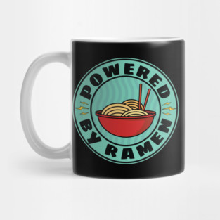 Powered By Ramen Japanese Noodles Mug