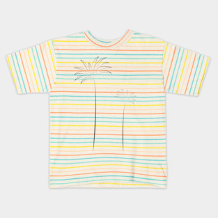 minimal palm trees Kids T-Shirt