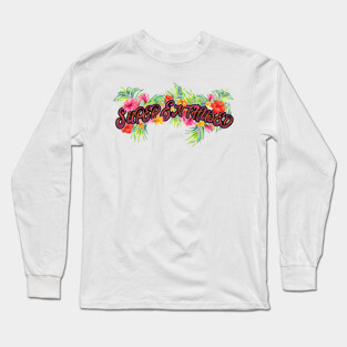 Super Enthused Florida Spring Theme Park Vlogger Style Long Sleeve T-Shirt