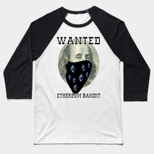 Ethereum Bandit Baseball T-Shirt