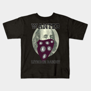 Litecoin Bandit Kids T-Shirt