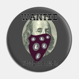 Litecoin Bandit Pin