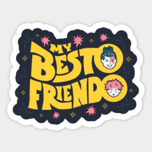 My Besto Friendo Sticker