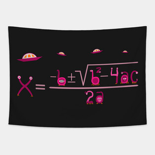 Nerdiest Aliens Ever Tapestry