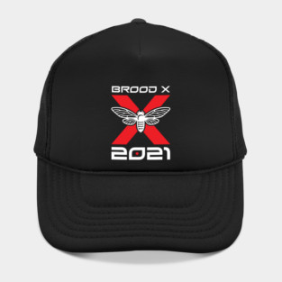 Cicada Brood X 2021 Reemergence Theme Minimalist Hat
