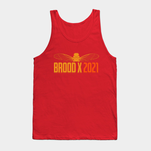 Cicada Brood X 2021 Reemergence Theme Minimalist Tank Top by creative