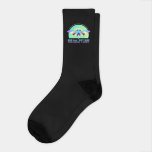 I Survived the 2021 Cicada Infestation Funny Meme Socks