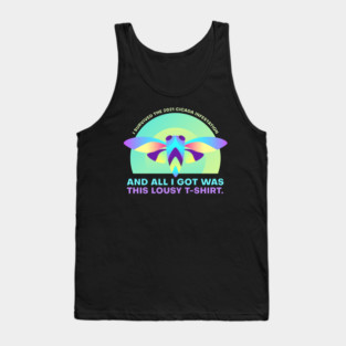 I Survived the 2021 Cicada Infestation Funny Meme Tank Top